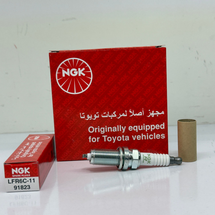 شمع NGK کد 6 پایه بلند 91823 اورجینال