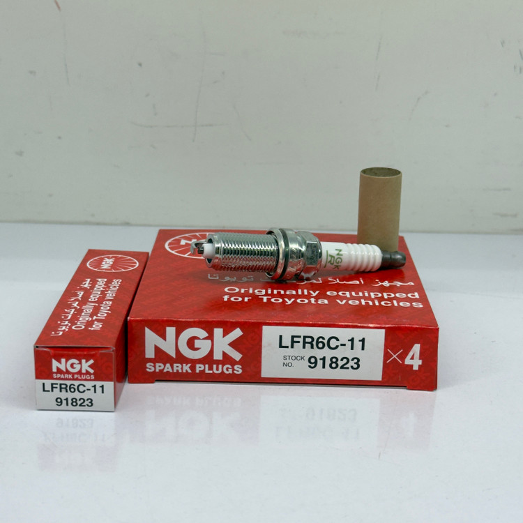 شمع NGK کد 6 پایه بلند 91823 اورجینال