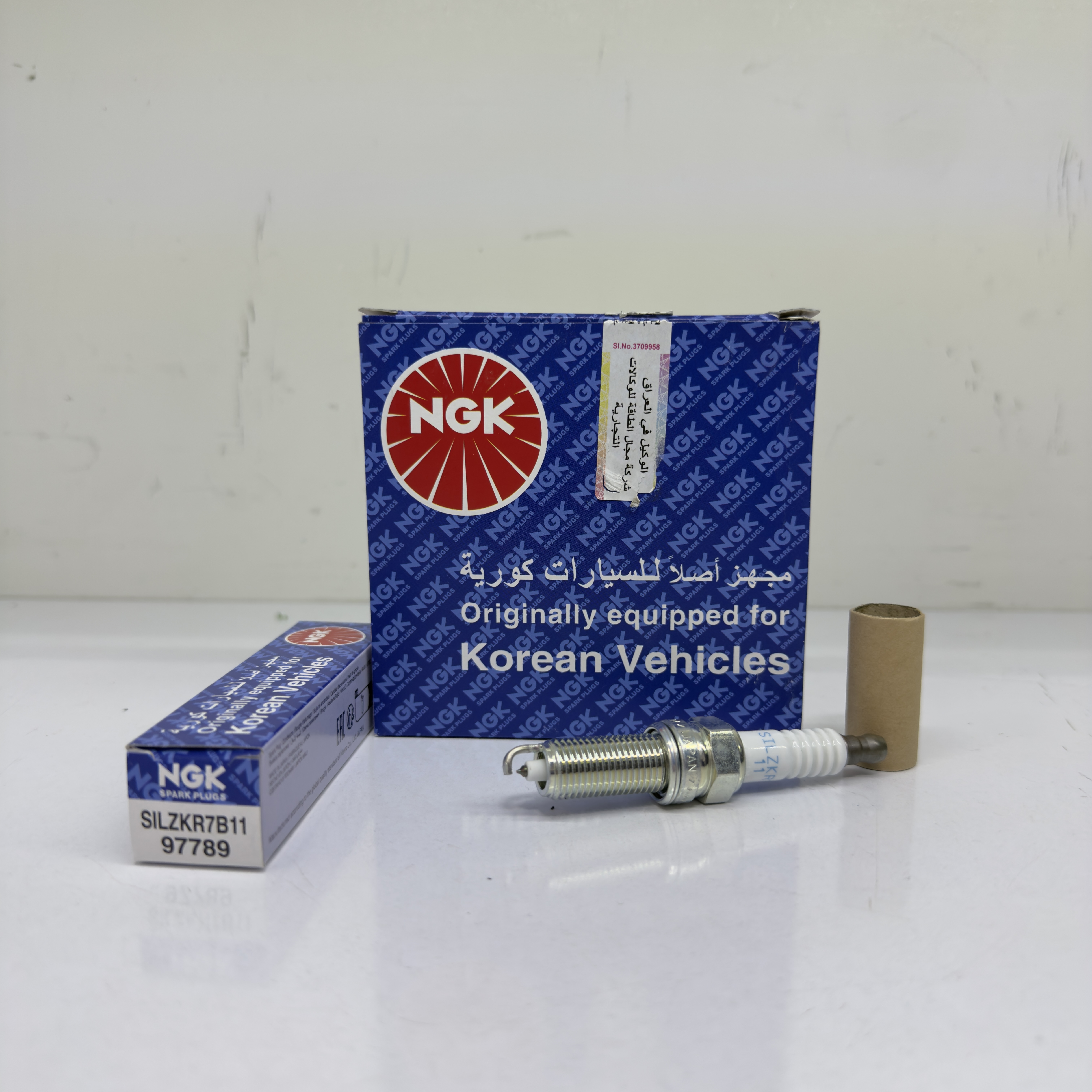 شمع NGK کد7 یورو ۴ سوزنی ایریدیوم 97789 اورجینال (کد سرد)
