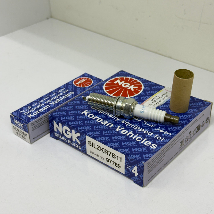 شمع NGK کد7 یورو ۴ سوزنی ایریدیوم 97789 اورجینال (کد سرد)